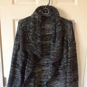 Lumière cozy stretchy poncho sweater
